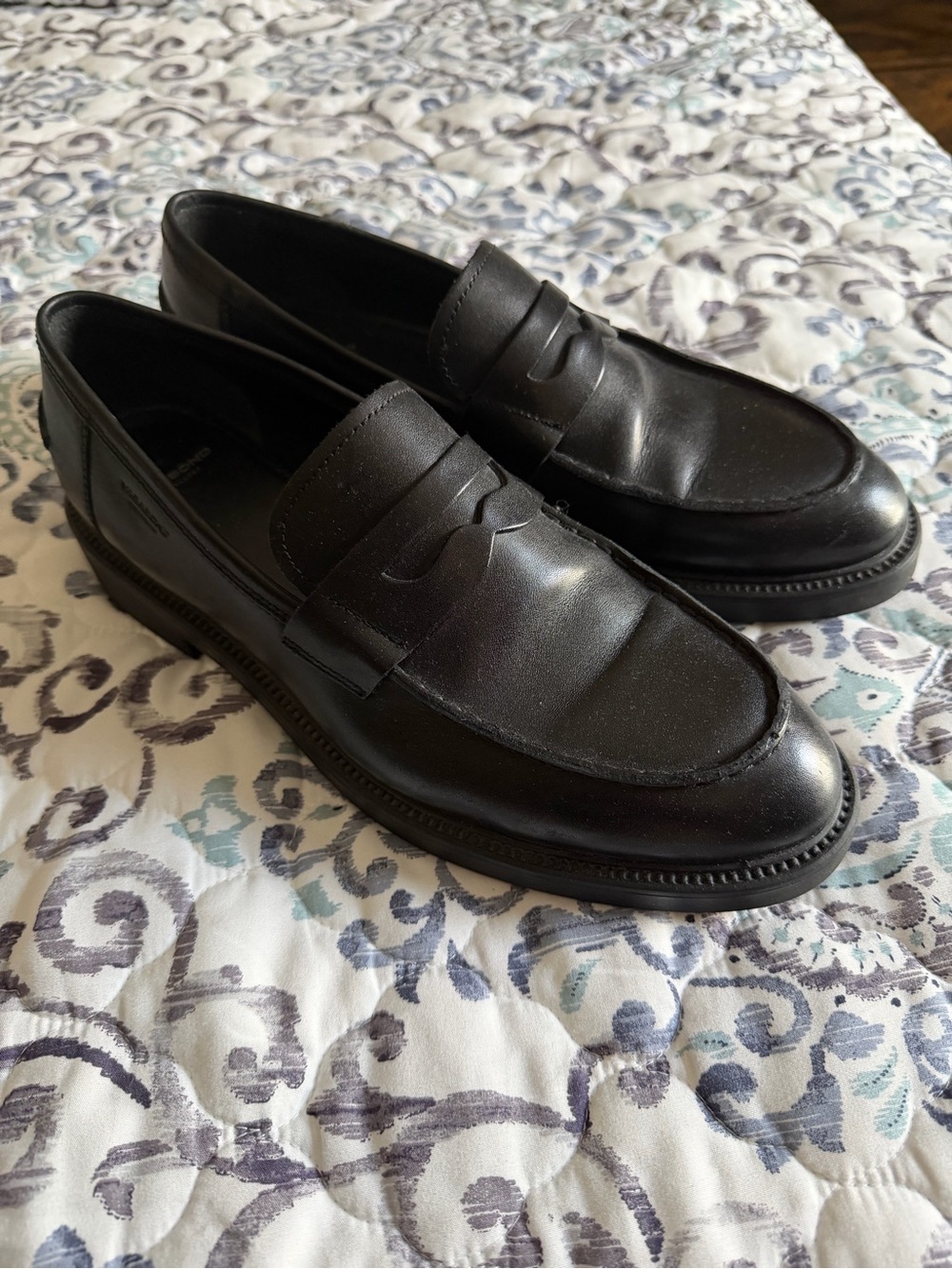 Vagabond leather loafers